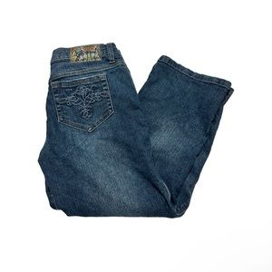 Y2K Tyte Denim Low Rise Capri Size 7